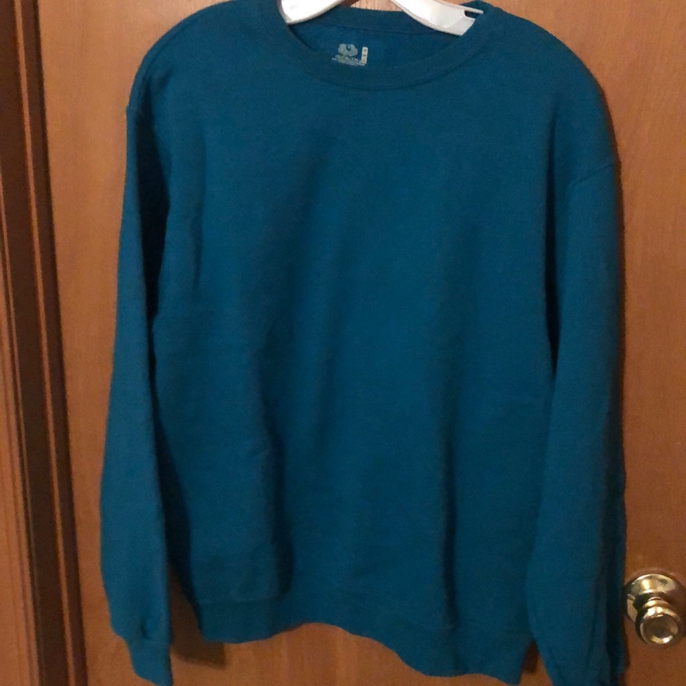 Teal Crew neck